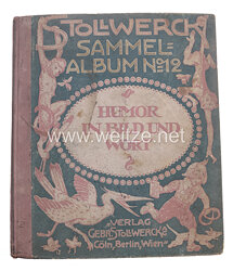 Stollwerck Sammel-Album No. 12. Humor in Bild und Wort I. Serie 476 - 499,