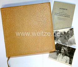 III. Reich - Ausweis und Tagebuch von einer Schülerin, 1940