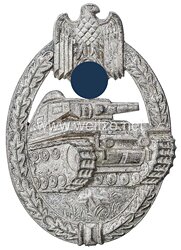 Panzerkampfabzeichen in Silber - P. Meybauer