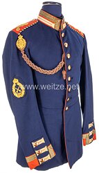 Preußen Waffenrock für einen Einjährig Freiwilligen Unteroffizier und Scharfschütze im Kaiser Franz Garde-Grenadier-Regiment Nr. 2