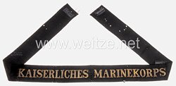 Kaiserliche Marine 1. Weltkrieg Marinekorps Flandern Mützenband «Kaiserliches Marinekorps»