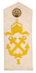 Kaiserliche Marine Einzel Schulterklappe für Mannschaften des I. Seebataillons