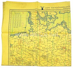 Luftwaffe Navigationskarte in Merkatorprojektion (Britische Inseln)