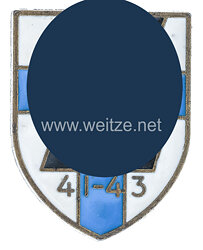 Erinnerungsabzeichen des Finnischen-Freiwilligen-Bataillon der Waffen-SS 1941-43