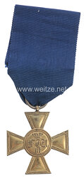 Preußen Dienstauszeichnung für Offiziere Kreuz 1. Klasse für XXV Jahre, 2. Modell 1846-1855