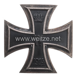Preussen Eisernes Kreuz 1914 1. Klasse - die Befestigungsschraube und Unterlegscheibe fehlen