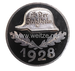 Stahlhelmbund - Diensteintrittsabzeichen 1928 - Silber