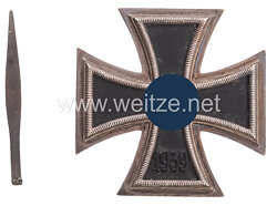 Eisernes Kreuz 1939 1. Klasse - die abgebrochene Nadel lose anbei