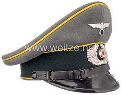 Wehrmacht Heer Schirmmütze für Mannschaften und Unteroffiziere der Nachrichtentruppe