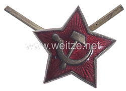 Sowjetunion Rote Armee 2. Weltkrieg, Stern für die Schirmmütze