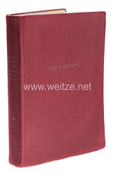 Mein Kampf - Dünndruck / Feldpostausgabe in Druckschrift von 1942