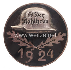 Stahlhelmbund - Diensteintrittsabzeichen 1924 für einen Stahlhelm Angehörigen Gau Westmark