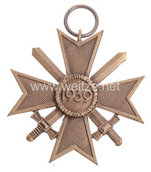 Kriegsverdienstkreuz 1939 2.Klasse mit Schwertern  - Ausführung 1957