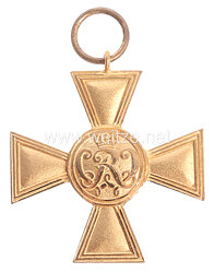 Preussen Goldenes Militär-Verdienstkreuz 1864 - 1918 - Ausführung 1957