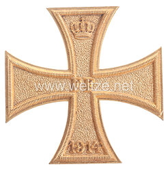 Mecklenburg Kriegsverdienstkreuz 1914 1.Klasse - Ausführung 1957