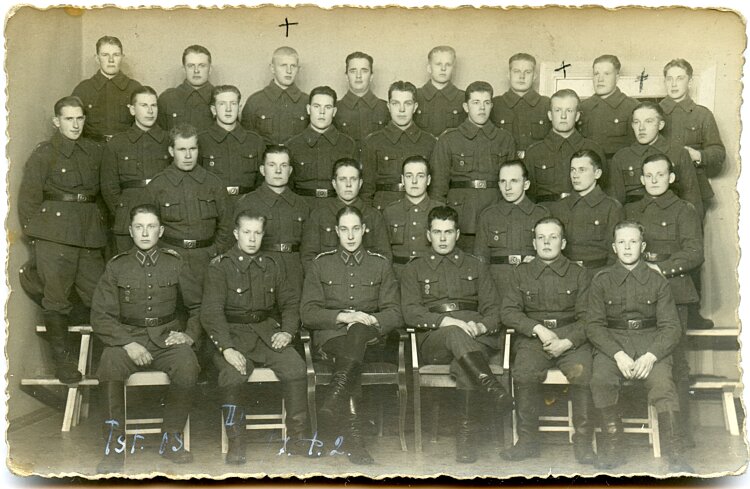 Gruppenfoto finnische Soldaten