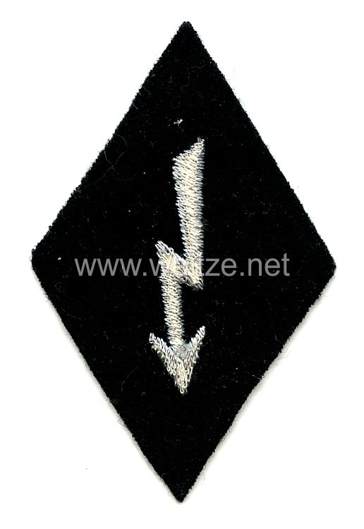 Waffen-SS Ärmelraute für Mannschaften der Nachrichtentruppe Bild 2