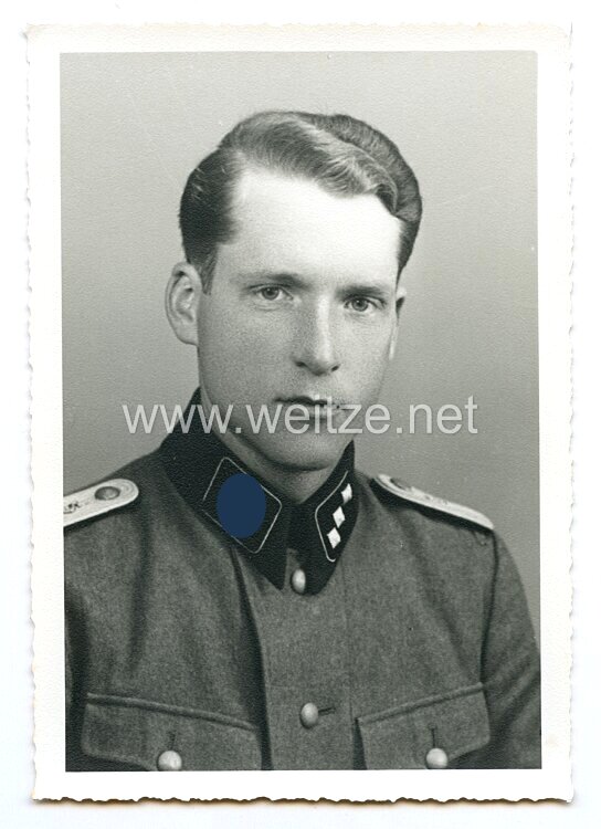 Waffen-SS Portraitfoto, SS-Untersturmführer im Veterinärdienst