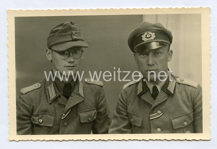 Wehrmacht Heer Foto, Leutnant ohne Hoheitsabzeichen