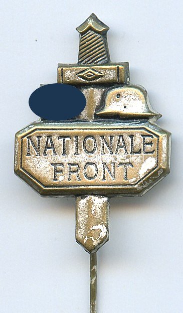 Nationale Front - Mitgliedsabzeichen 1. Form