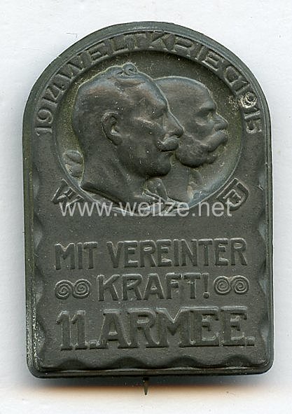 Österreich / K.u.K. Monarchie 1. Weltkrieg Kappenabzeichen 