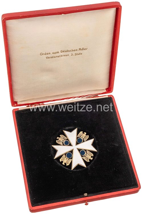 Deutscher Adlerorden Verdienstkreuz 2. Stufe - Steckkreuz