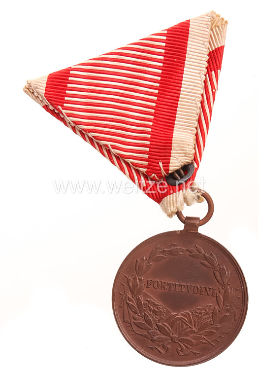 Österreich Bronzene Tapferkeitsmedaille 1916 Bild 2