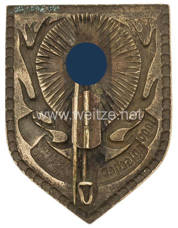 Reichsbund Deutsche Jägerschaft ( RDJ ) - Dienstabzeichen für Berufsjäger und Jagdaufseher Bild 2
