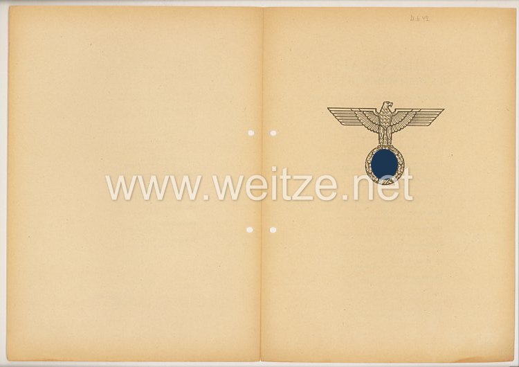 Ehrenblatt des deutschen Heeres - Ausgabe vom 21. Juni 1942  Bild 2