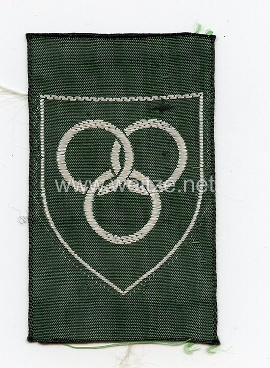 Frankreich 2.Weltkrieg Vichy Regierung, Sportabzeichen der Jugendorganisation "Chantiers de la Jeunesse"