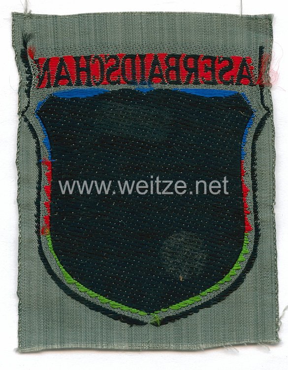 Wehrmacht Heer Ärmelschild für Freiwillige "Aserbaidschan" Bild 2