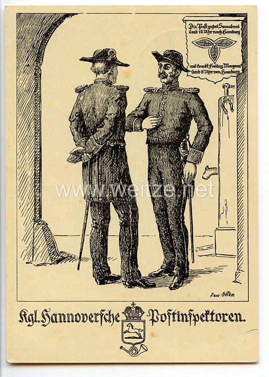 III. Reich - Propaganda-Postkarte - " Briefmarken-Ausstellung Hannover 1938 "