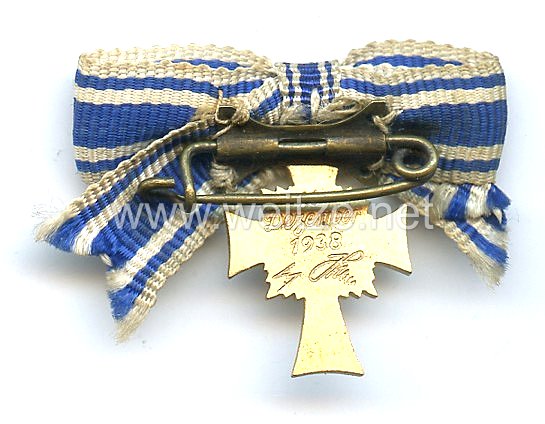 Ehrenkreuz der Deutschen Mutter in Gold - Miniatur Bild 2