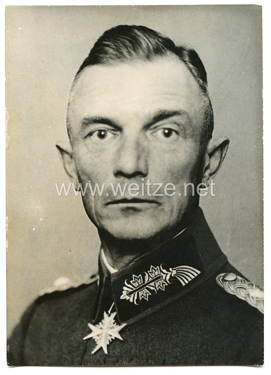 Wehrmacht Heer Pressefoto: General der Infanterie von Bock 13.3.1938