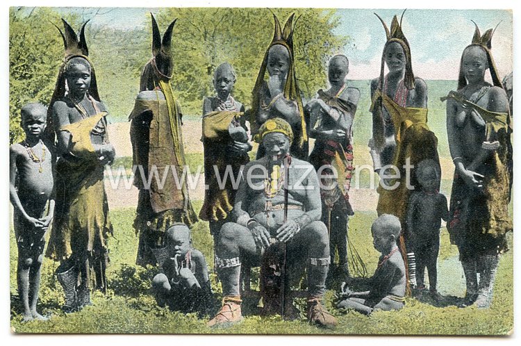Kaiserliche Schutztruppe Deutsch-Südwest Afrika Fotopostkarte