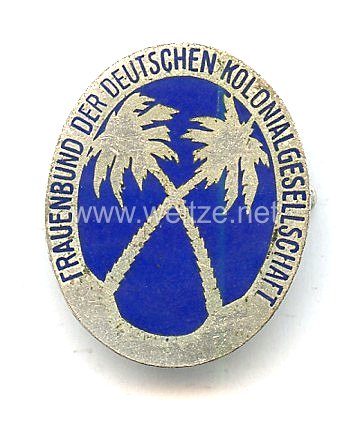 Frauenbund der Deutschen Kolonialgesellschaft - Mitgliedsabzeichen