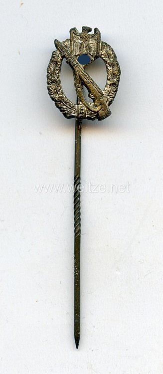 Infanteriesturmabzeichen in Silber - Miniatur 