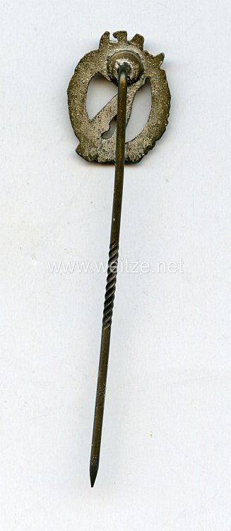 Infanteriesturmabzeichen in Silber - Miniatur  Bild 2