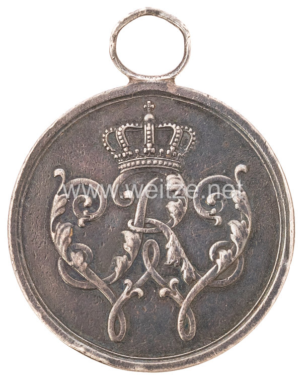 Preußen Militär-Ehrenzeichen 1864/89 - Modell mit halbrunder Öse