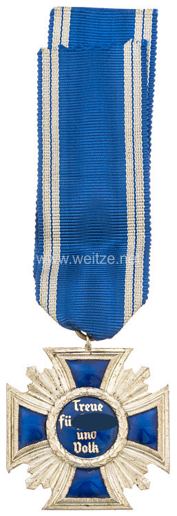 NSDAP Dienstauszeichnung in Silber 2. Stufe für 15 Jahre treue Dienste Bild 2