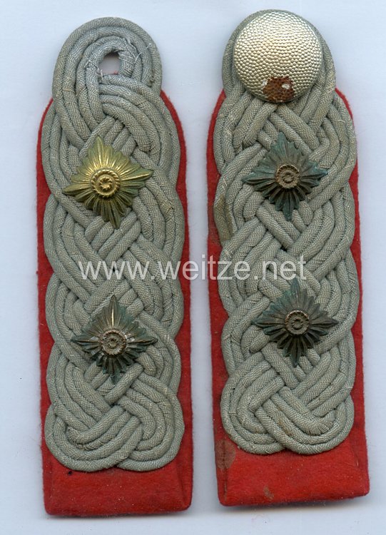 Wehrmacht Heer Paar Schulterstücke für einen Oberst der Artillerie