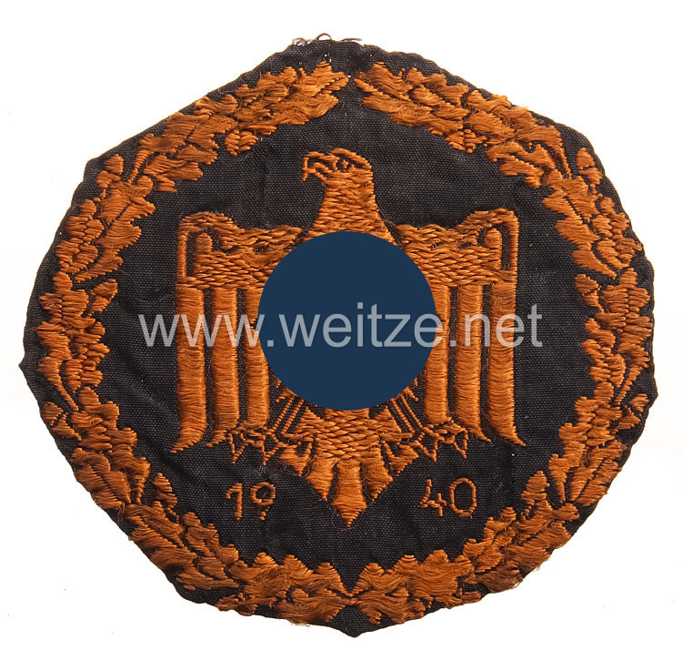 Nationalsozialistischer Reichsbund für Leibesübungen ( NSRL ) Leistungsabzeichen in Gold mit Jahreszahl 1940