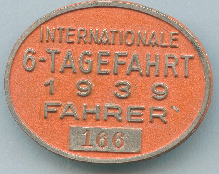 Motorsport im III. Reich: "Internationale 6-Tagefahrt 1939"