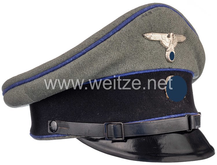 Waffen-SS Schirmmütze für Mannschaften und Unterführer der Sanitätstruppe
