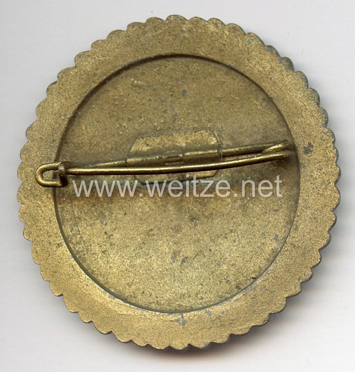 Standschützenverband Tirol-Vorarlberg - Gaumeisterabzeichen 1944 in Gold mit Eichenlaubkranz " Pistole " Bild 2