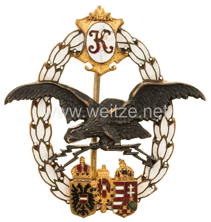 K.u.K. Monarchie 1. Weltkrieg Fliegerei: Allgemeines Luftfahrerabzeichen, 1917