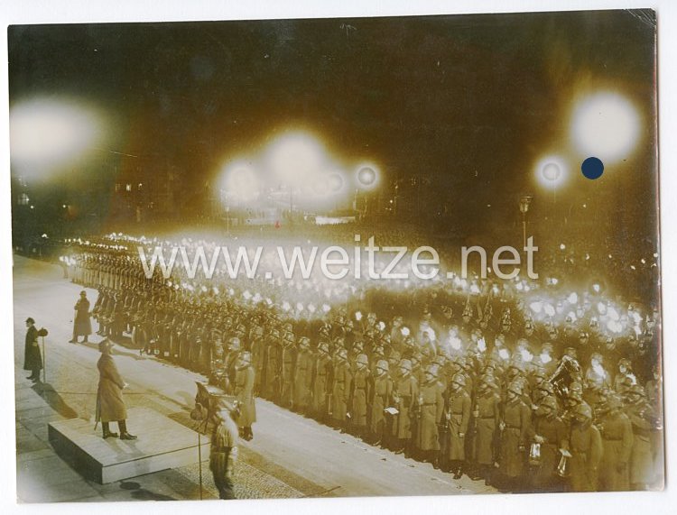 III. Reich Pressefoto: Berlin feiert die Saar-Heimkehr 1.3.1935