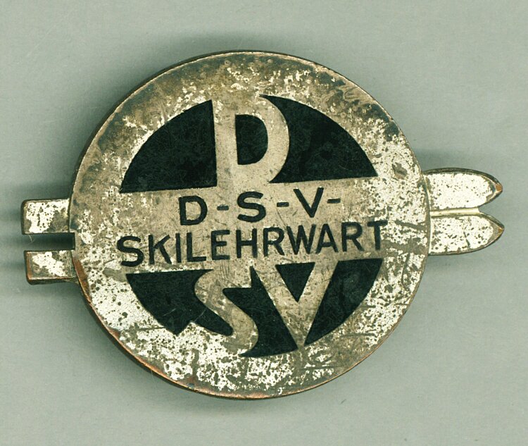 III. Reich Deutscher Skiverband ( DSV ) - Abzeichen für einen Skilehrwart