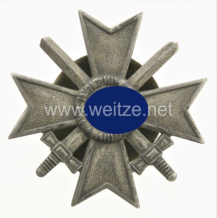 Kriegsverdienstkreuz 1939 1. Klasse mit Schwertern an Schraubscheibe - Rudolf Souval, Wien