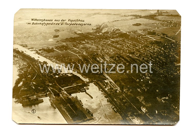 1. Weltkrieg Deutsches Kaiserreich Foto, Torpedokaserne von Wilhelmshaven